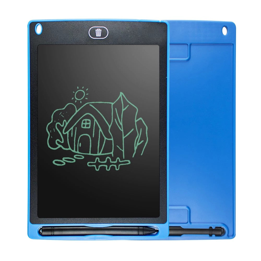 LCD Writing Tablet Doodle Board 12 Inch LCD Drawing Tablet Graffiti Board  Electronic Drawing Pads Digital Drawing Board Writing Board Kids Ages 3+  (Blue) 
