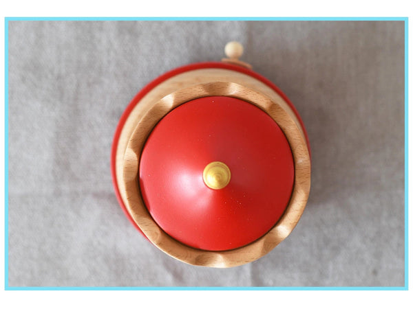 Wooden Carousel Music Box