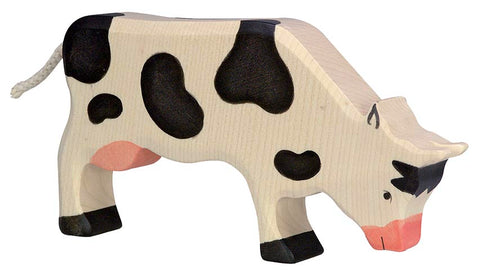 Holztiger Cow Grazing Black