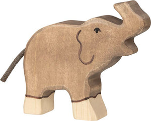 Holztiger Elephant Small Trunk Raised