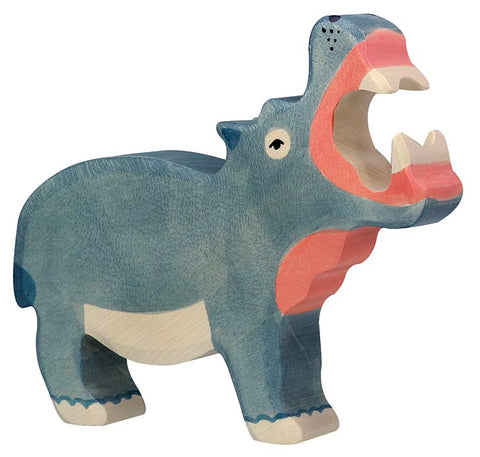 Holztiger Hippopotamus