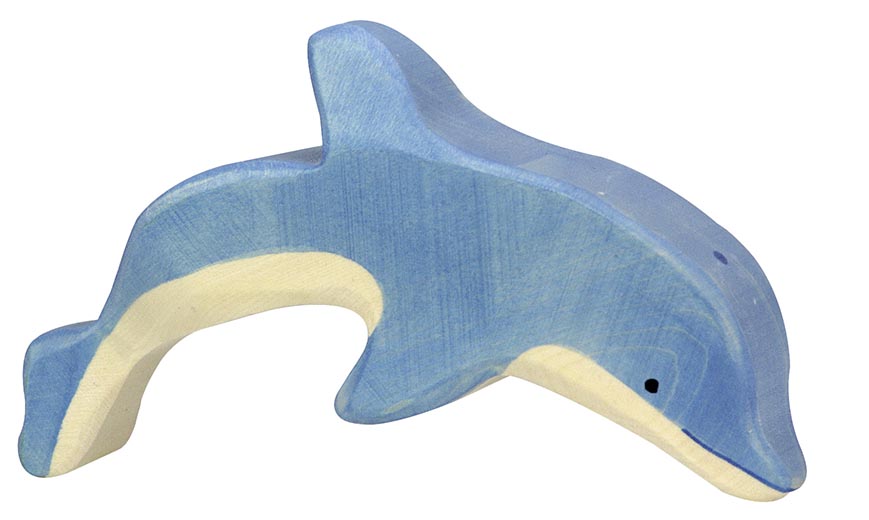 Holztiger Dolphin Jumping