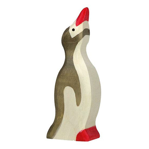 Holztiger Penguin Small Head Raised