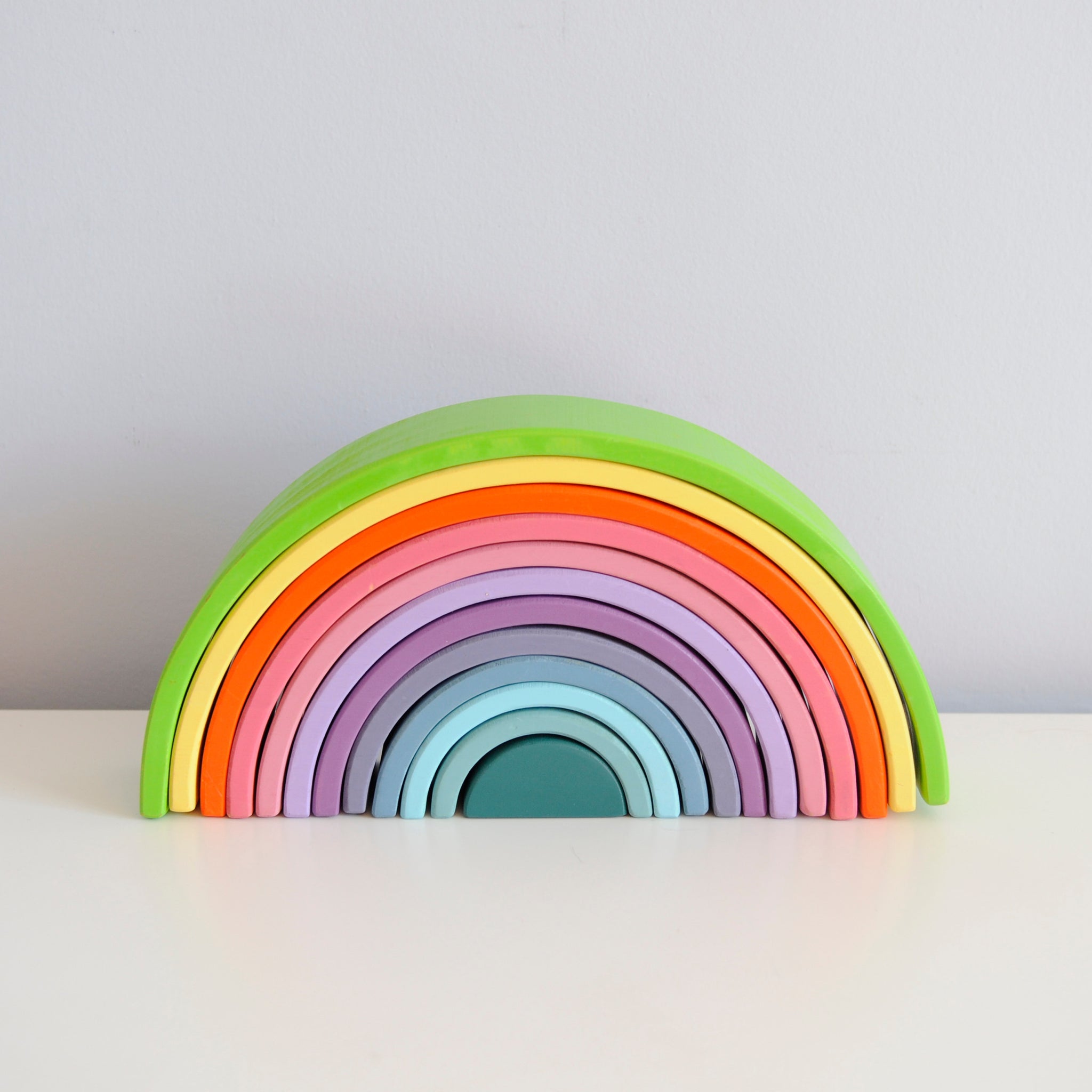 Lil'Playground Macaron Rainbow Building Blocks 12pcs