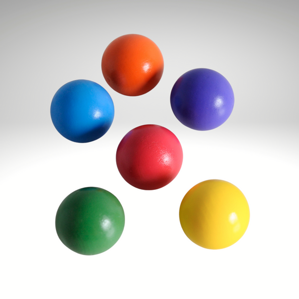 Lil'Playground Wooden Rainbow Balls
