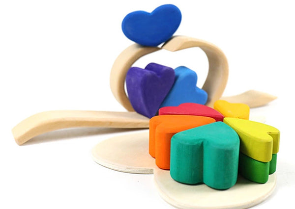 Lil'Playground Rainbow Hearts