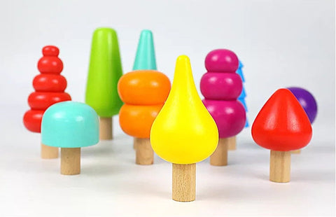 Wooden Colour Trees  | Creative | Discovery | Imaginary | Montessori