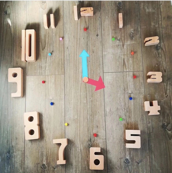 Wooden Number Blocks